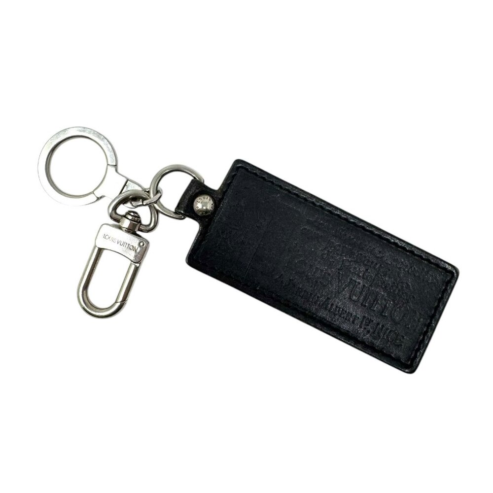 Louis Vuitton Embossed Key Holder / Bag Charm